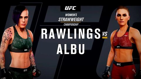 EA Sports UFC 3 Gameplay Alexandra Albu vs Bec Rawlings