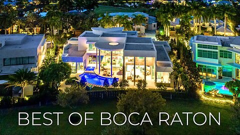 Touring 7 BEAUTIFUL Luxurious Homes in Boca Raton