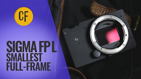 The smallest, 60mp full-frame camera: Sigma fp L review