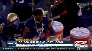 TU defeats UConn 49-19