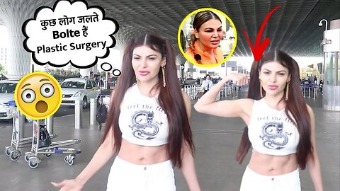 Plastic surgery se Biscuits (Abs) नहीं आते 😳 Sherlyn Chopra Gave a Hard Rply to Rakhi Sawant 💥📸✈️