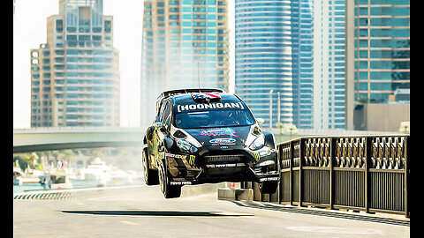 Ford drift in Dubai