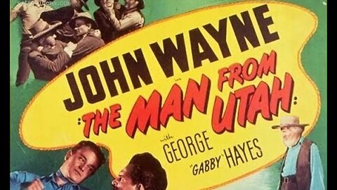 The Man From Utah (1934) [Colorized, 4K, 60FPS] John Wayne
