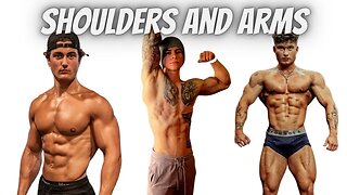 I TRIED JESSE JAMES WEST & ANTHONY MANTELLO'S SHOULDER AND ARM WORKOUT!