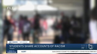 Students share accounts of racism