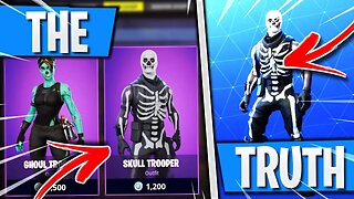 The TRUTH About the Skull Trooper Skin in Fortnite! (How to Get SKULL TROOPER Skin in Fortnite 2018)