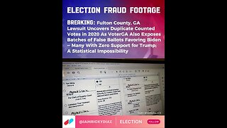 Election Fraud Footage