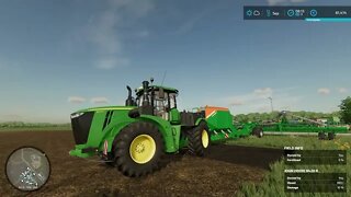 Sowing Planting Spraying at Elmcreek Farm Part 61- FARMING SIMULATOR 22 - Timelapse