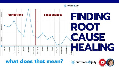 Explaining Root Cause Healing and Healing the Gut - Nutrition with Judy