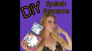 DIY Eyelash Extensions for $1.50 & last 1-2 Weeks!