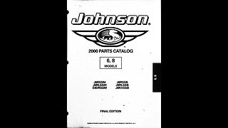 Johnson Evinrude outboard motors part schematic and break downs - Card-02