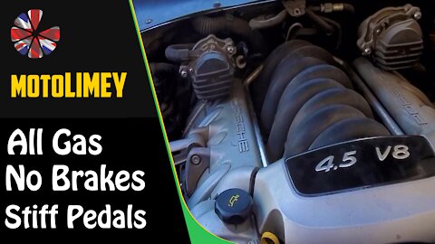 All Gas No Brakes - Stiff Hard Brake Pedal Porsche Cayenne