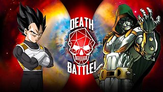 Vegeta vs. Dr. Doom | Death Battle