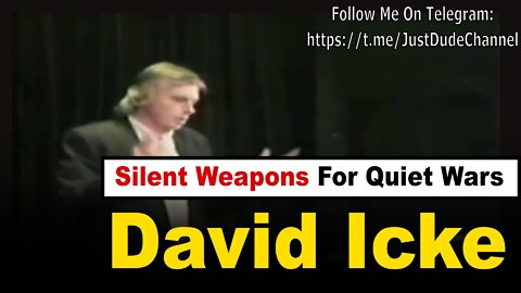 David Icke “The Best Approach Is to Create Problems and Then Offer Solutions."