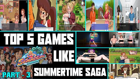 Top 5 Games Like Summertime saga | Ezarca Gaming | Part-3