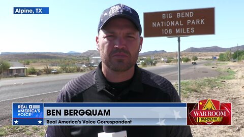 Bergquam at the Border: Illegal Immigrant Crossings, Big Bend, TX