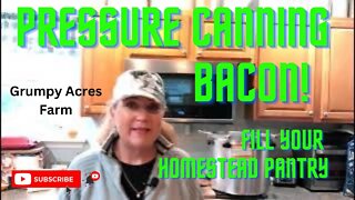 Pressure canning bacon: An easy way to fill your homestead pantry