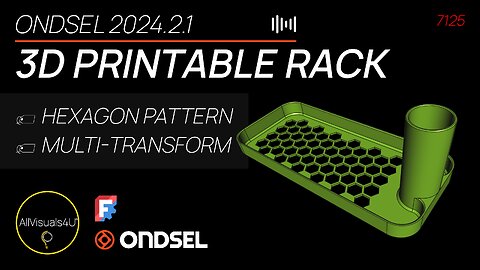 🧼 Ondsel FreeCAD - Model A 3D Printed Organizer - Kitchen Rack Sink - 3D Printed Kitchen Gadgets
