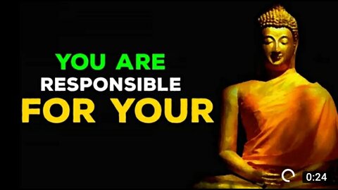 You are Responsible Your Life | Best Motivation Budha