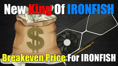 New KING IRONFISH Miner | IRONFISH Price Needed