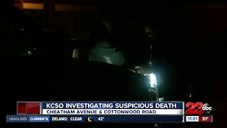 KCSO suspicious death