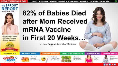 104 of 127 BABIES DIED from Mom's mRNA JAB in Study