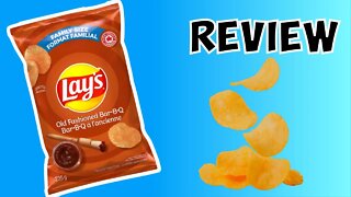 Lays Old Fashioned BBQ Potato Chip review