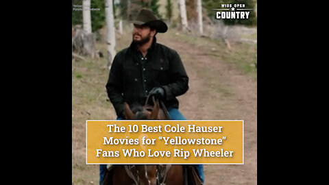 The 10 Best Cole Hauser Movies for 'Yellowstone' Fans Who Love Rip Wheeler