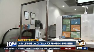 San Diego leaders lay out plan for reopening businesses