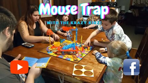 Krazy Kidz Play Mouse Trap! | Krazy Kidz Creations