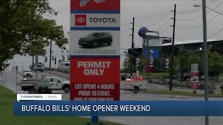 Buffalo Bills' home opener weekend