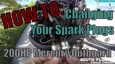 How to Replace Spark Plugs | Mercury Outboard Engine