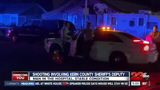 Shooting involving Kern County Sheriff's deputy