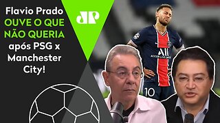 "O Neymar SUMIU contra o City!" Flavio Prado ouve A REAL após semi da Champions!