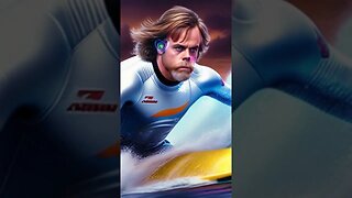 #LukeSkywalker #Surfing #StarWars #Funny #Viral #Shorts