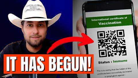 IT HAS BEGUN - EU Starts Vaccination Card Rollout - America Next?