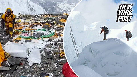 Mount Everest climbers forced to carry their own poop back down the mountain
