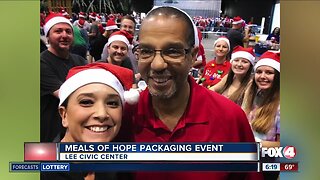 Thousands of holiday meals packed at Meals of Hope event in Lee County
