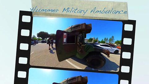 Hummer Military Ambulance - Super Sunday Car Show - Los Angeles County, California #classiccars