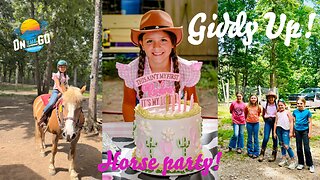 Horse Party! | Kynlie's 10th Birthday