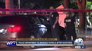 Police department to increase patrols after recent shootings