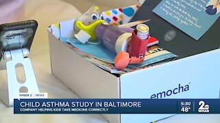 Child asthma study in Baltimore