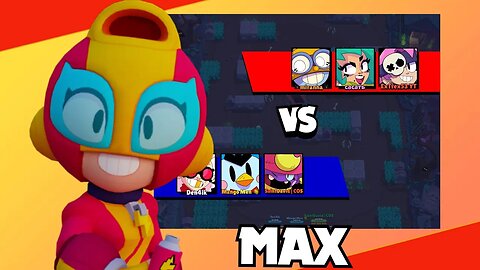 MAX IS UNSTOPABLE Brawl Stars Gameplay