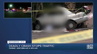 Deadly crash near 16th Lane and Northern Avenue