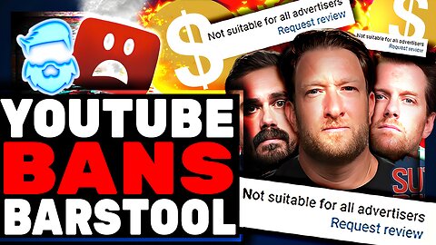 Youtube BANS Barstool Sports Show & Dave Portnoy Calls Fans Poor! May Move Entire Show To Rumble!!