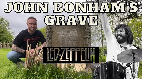 John Bonham's Grave - Famous Graves - Led Zeppelin