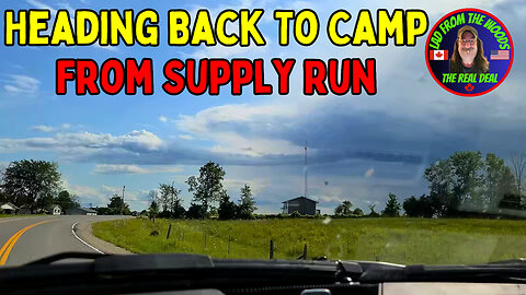 07-30-23 | Heading Back To Camp From Supply Run | The Lads Vlog-004