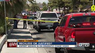 Safety expert reviews police chase video