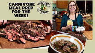Carnivore Meal Prep | Butter Mayo 2.0| Carnivore Beef Stew | Tender Sous Vide Blade Steak