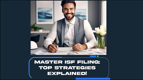 Mastering the Art of Efficient ISF Filing: Strategies for Smooth Imports